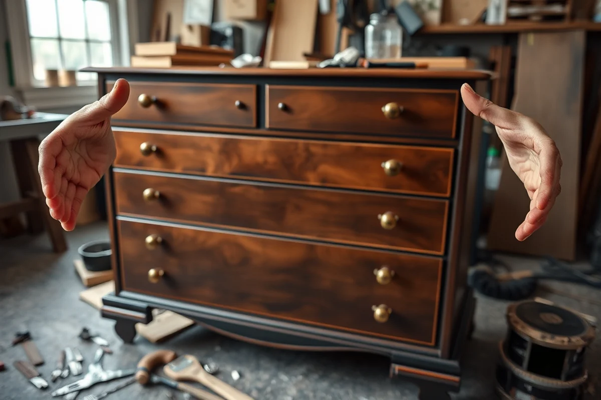 budget dresser restoration before after projects — Budget Dresser Restoration Before After Projects
