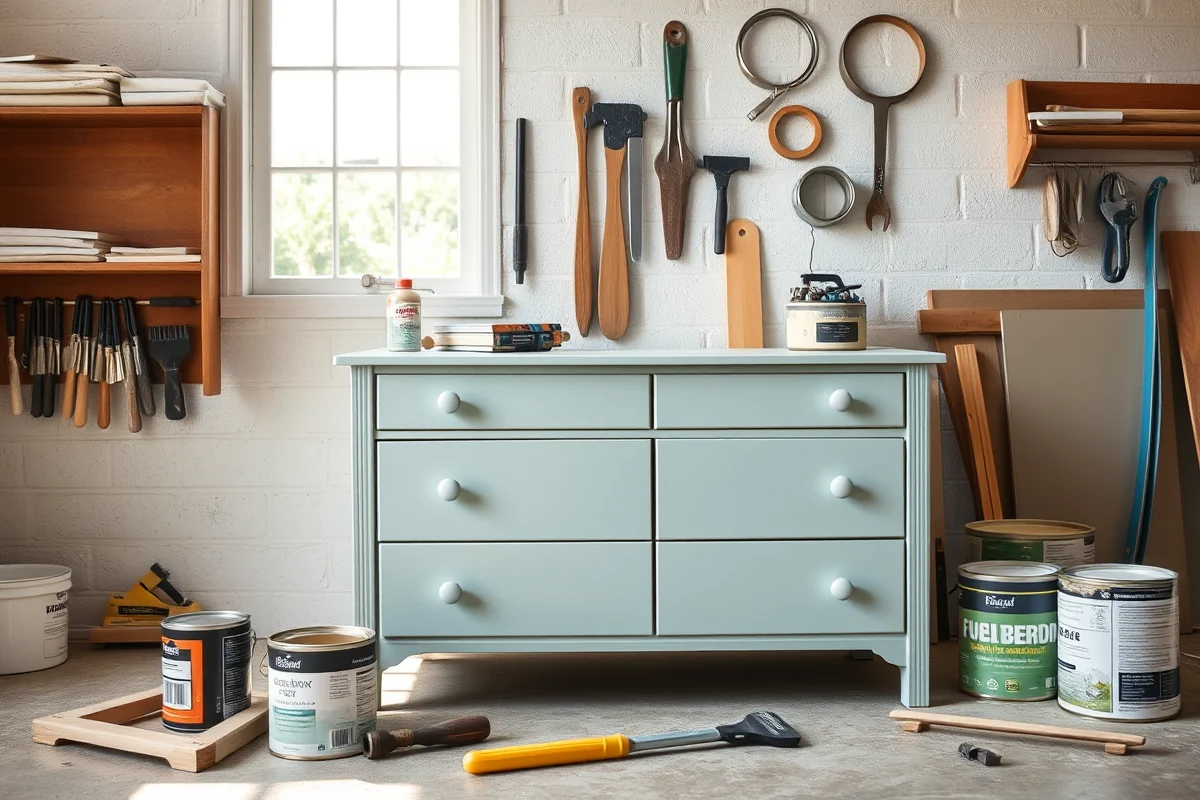 minimalist dresser restoration — Minimalist Dresser Restoration
