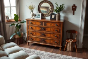 Quick 20s Dresser Veneer Restoration