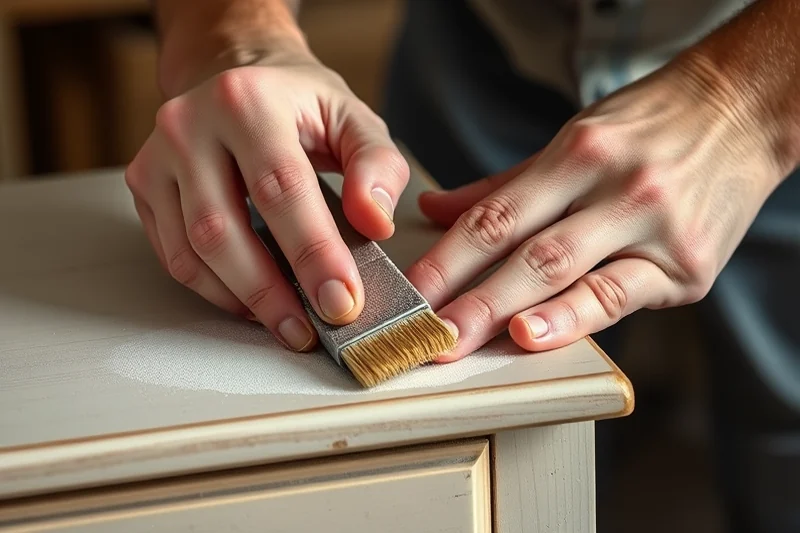 quick 20s dresser veneer restoration — Quick 20s Dresser Veneer Restoration (step by step)