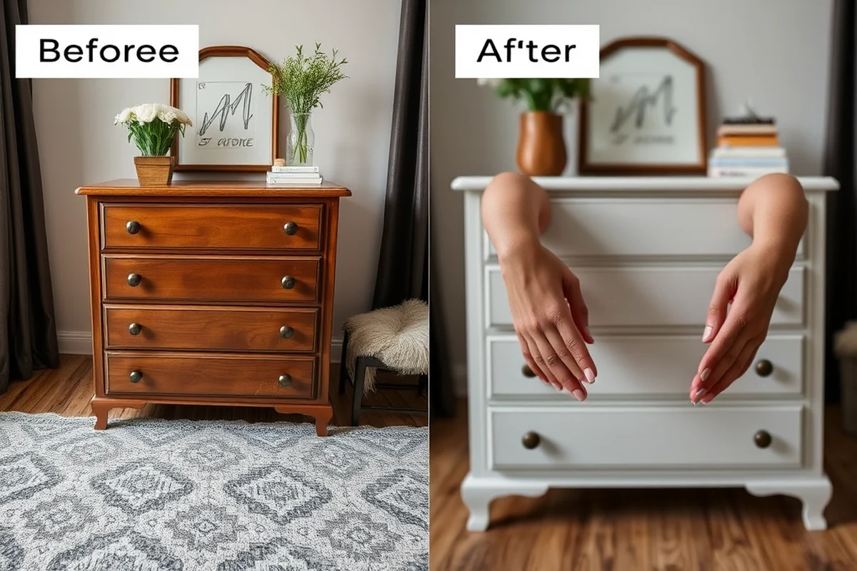 simple dresser restoration step — Simple Dresser Restoration Step