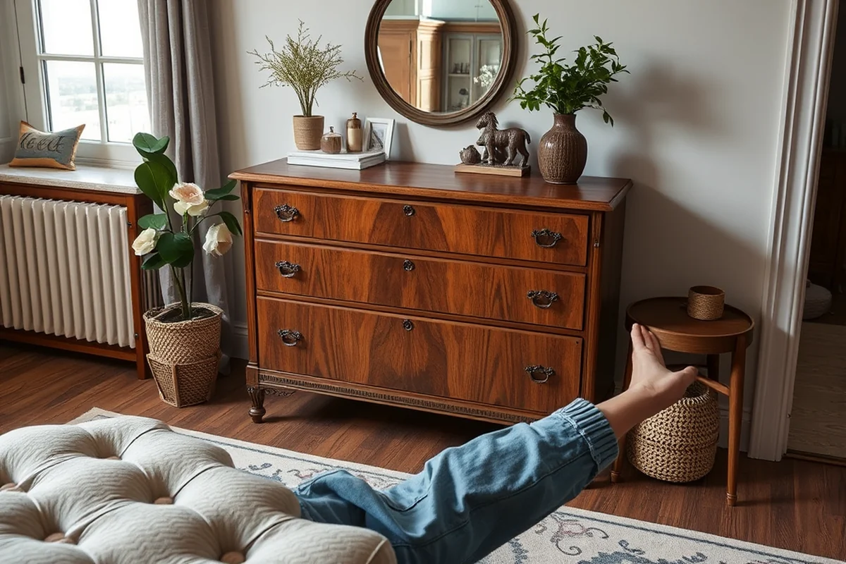 20s dresser veneer restoration for families — 20s Dresser Veneer Restoration For Families